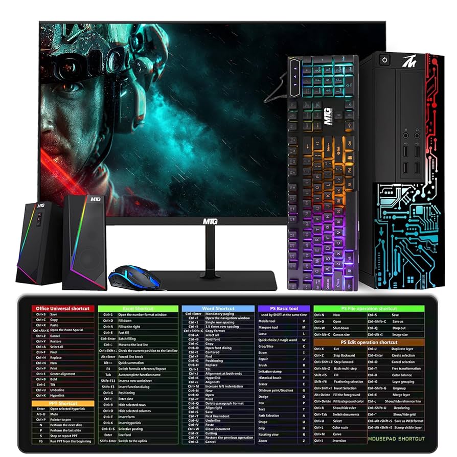 Amazon.com: TechMagnet Computer Desktop PC, Core i5, Siwa 8