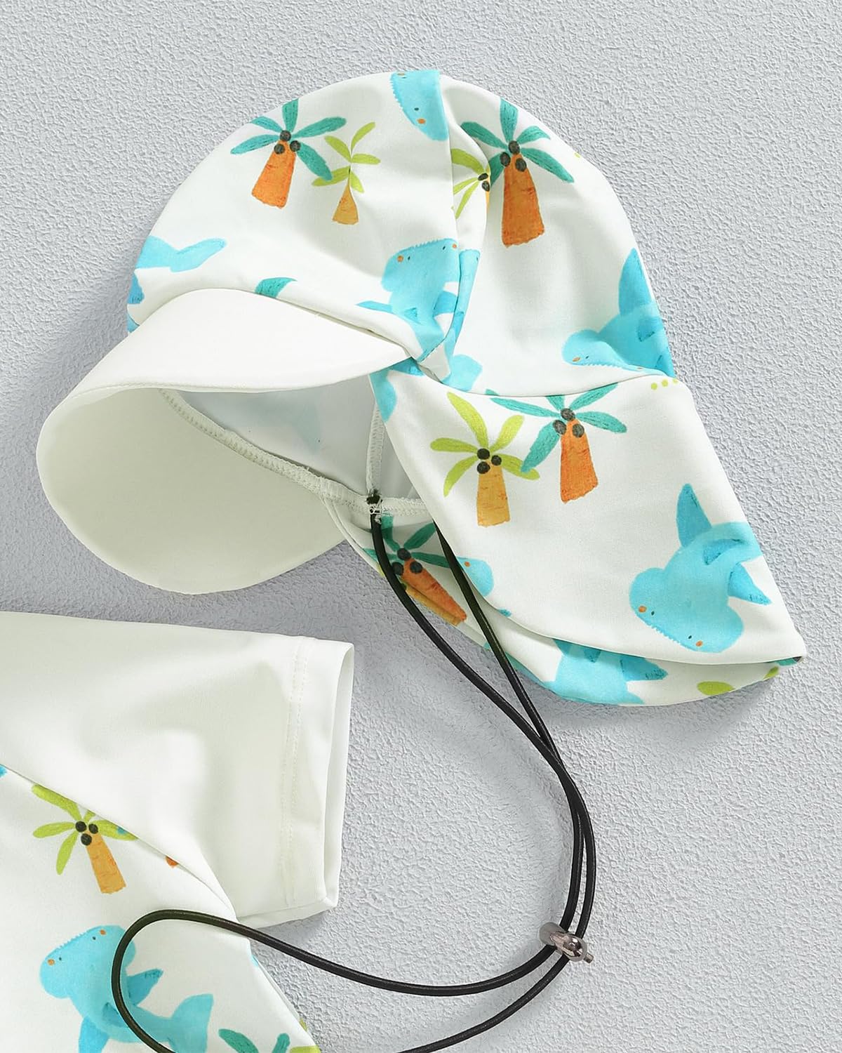 WYTbaby Costume da bagno per neonato, due pezzi, Uv Vestiti per bambini a maniche corte Uv Abbigliamento protettivo per bambino con cappello da sole