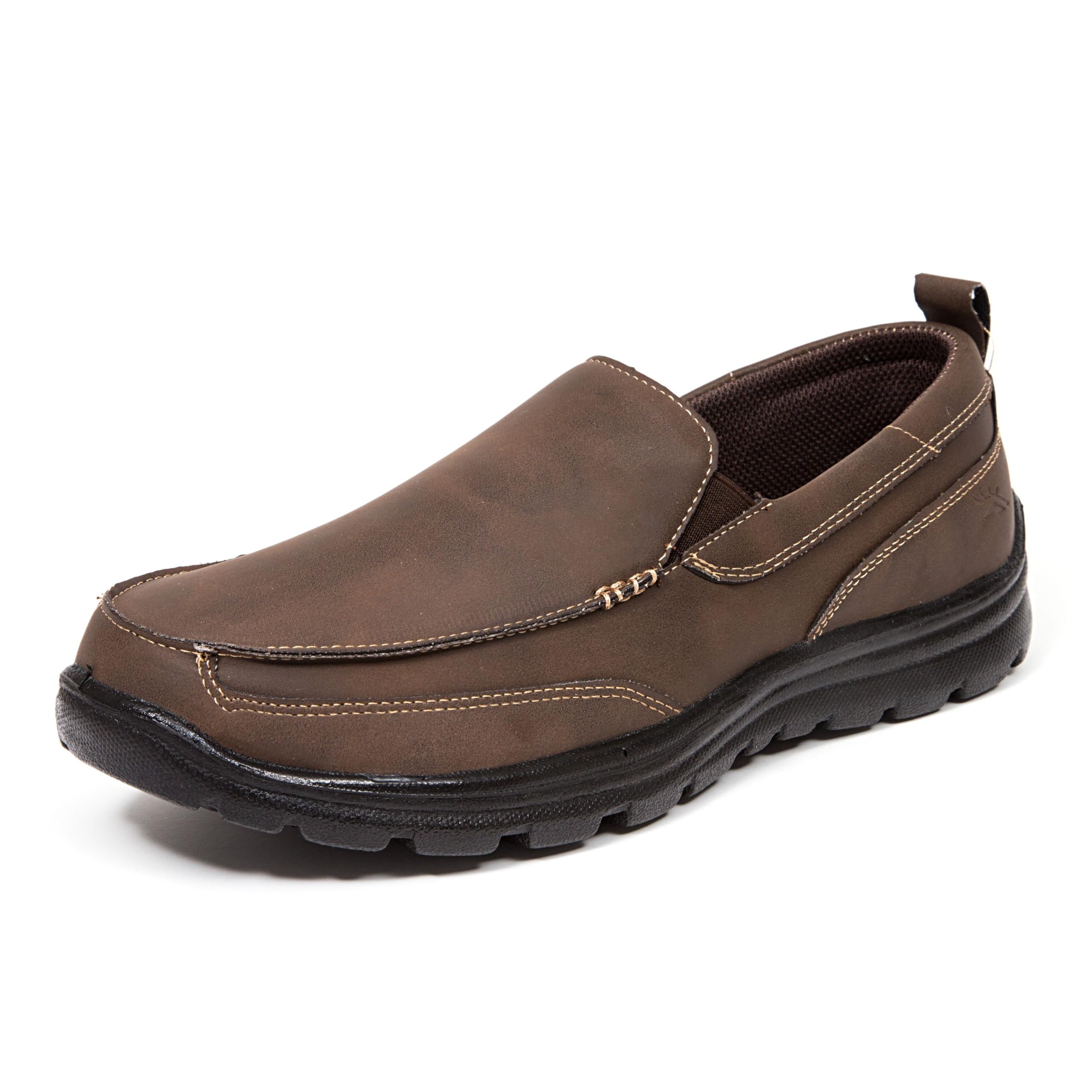 Deer Stags Men's Everest2 Updated Memory Foam Dress Comfort Casual Slip-on Loafer