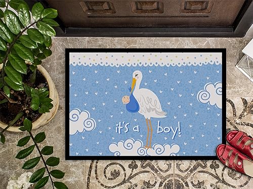 Miniatura 3 de Caroline's Treasures VHA3012MAT - Tapete para puerta delantera de 18 x 27 pulgadas, para interiores y exteriores, para entrada, antideslizante,