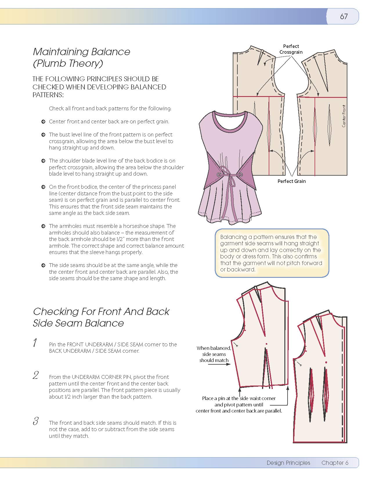 Balancing Patterns sewing discussion topic