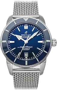 Amazon.com: Breitling Blue Dial Stainless Steel Men's Watch