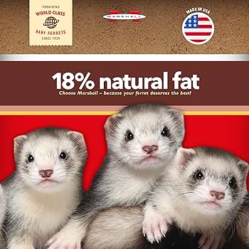 Marshall Ferret Diet 2kg 完全栄養食 Amazon.com : Marshall Premium Ferret Diet Dry Food – 4 lbs