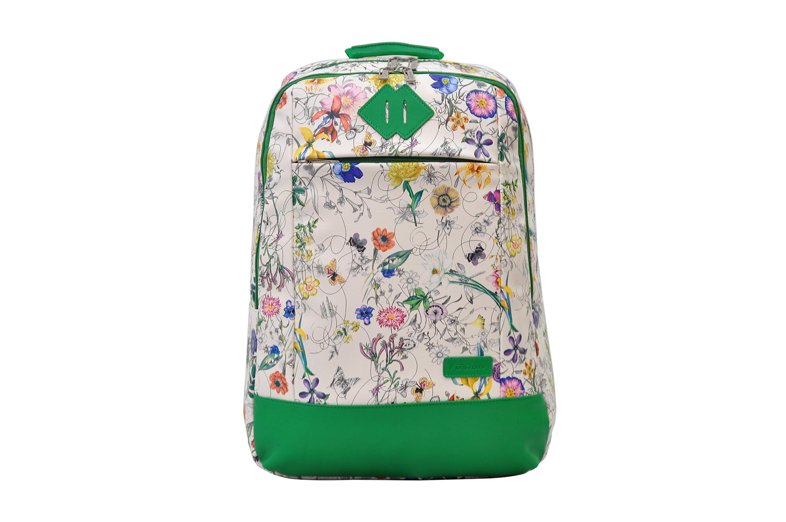 FUSION GARDEN WHITE BACKPACK 18 INCH