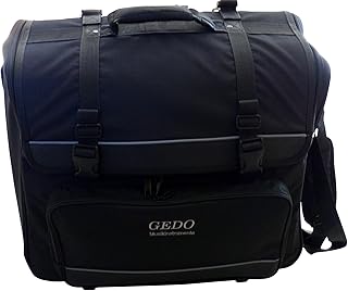 Trolley Koffer für 120 Bass Akkordeon auf Rollen in schwarz Mod. GEDO