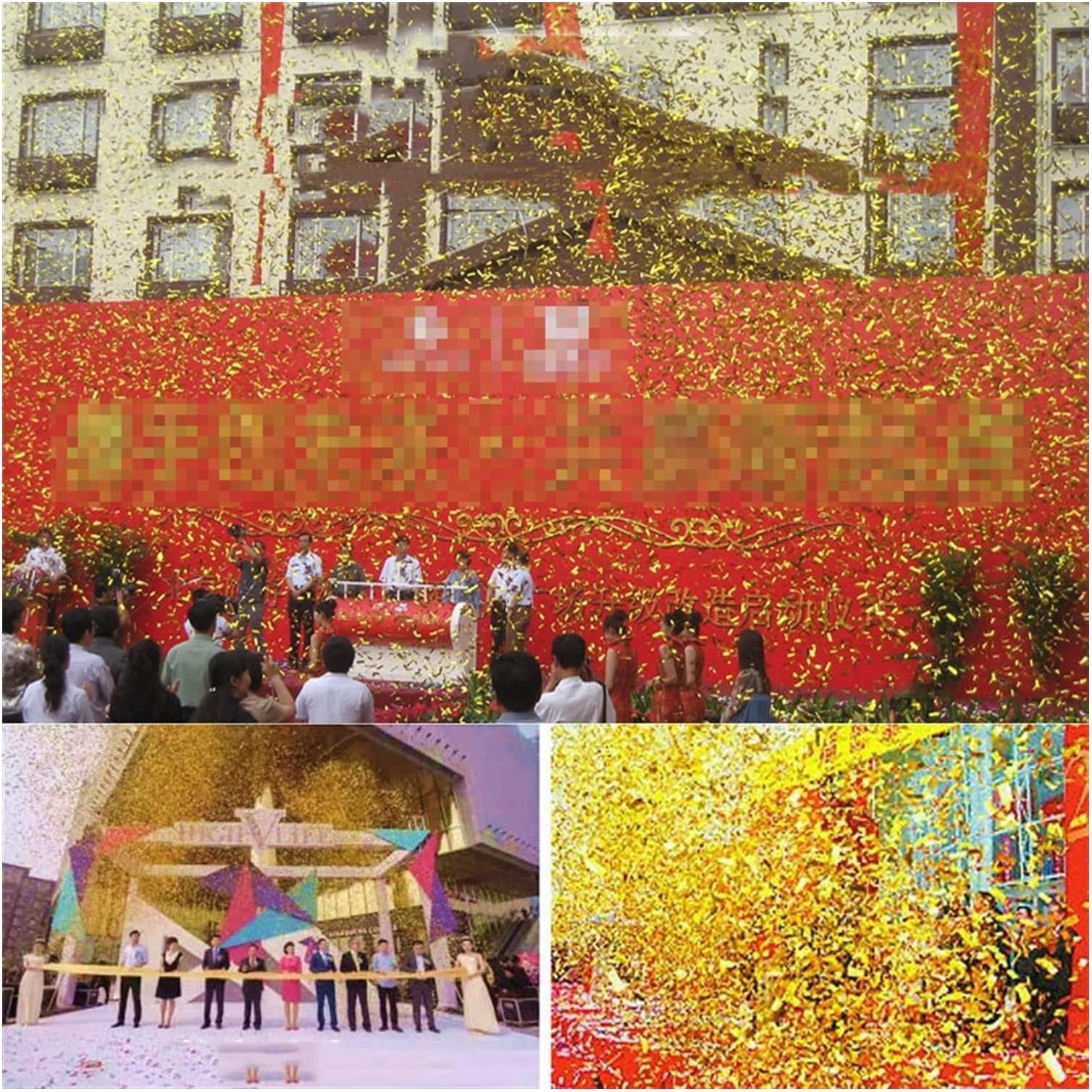 Stage Confetti Machine Confetti Launcher Remote Control Electric Jet Paper Machine Color Paper Machine Rainbow Machine Stage Wedding Bar For Outdoor Event Party (Color : White Paper, Size : C