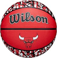 Vista 34 de Wilson NBA Team Balones de baloncesto con diseño de grafiti - Talla 7 - 29.5