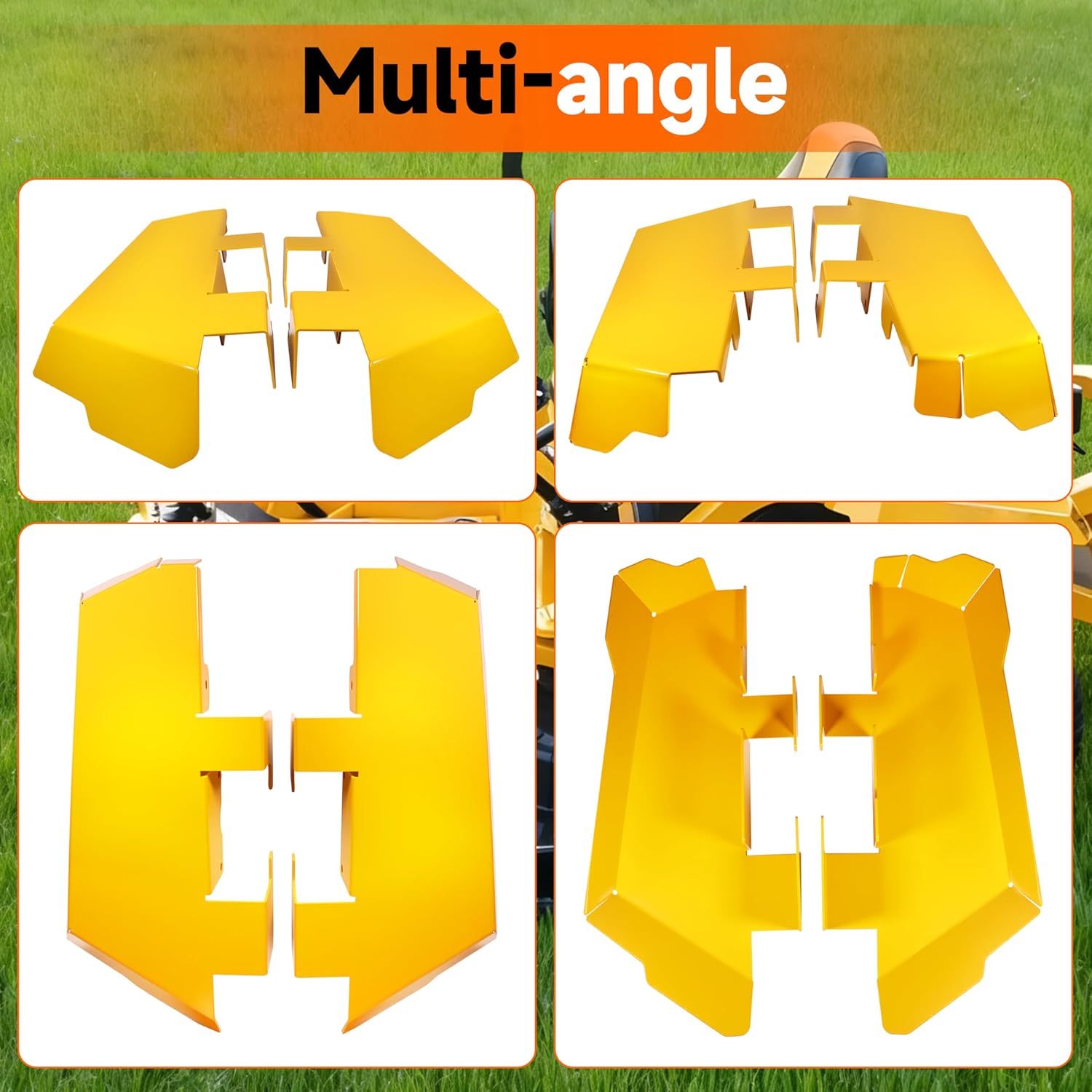 Replacement 19A70062100 Steel Fender Kit for Cub Cadet RZTL Ultima Series ZT1 ZT2 ZT3 Zero-Turn Mowers