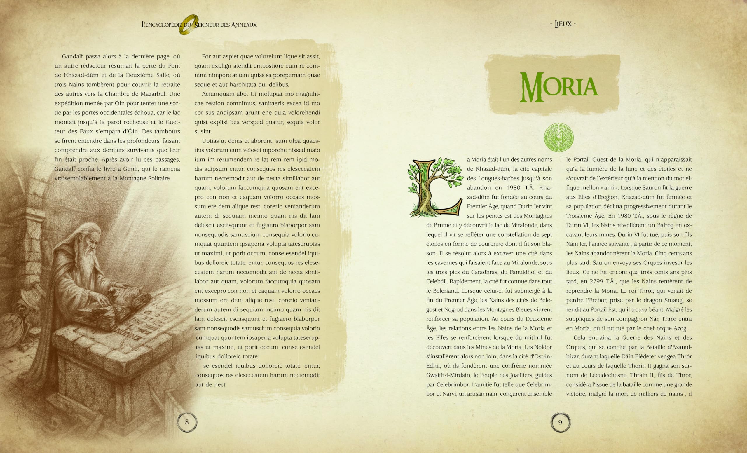 L'Encyclopédie du Seigneur des anneaux: L'encyclopédie illustrée ultime de la plus célèbre trilogie de Tolkien