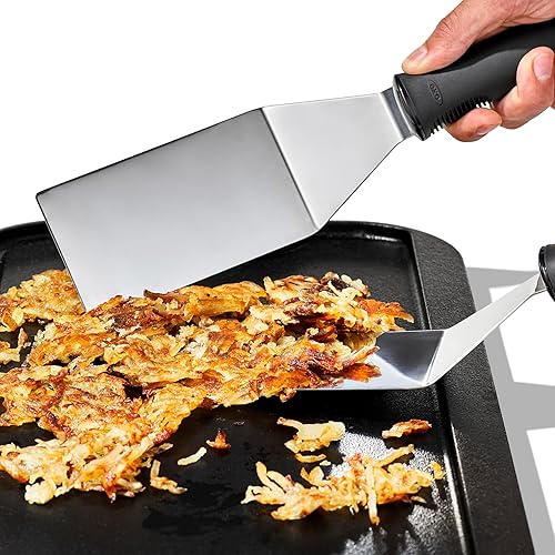 Vista 15 de OXO Good Grips - Volteador de pescado de acero inoxidable