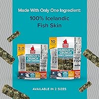 Vista 5 de PLATO Hundur's Crunch Jerky Fingers 3.5oz, Natural