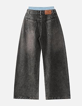パンツ Andequal back slit curve denim pants M 61WtoS3OhiL._SY350_QL65_.jpg