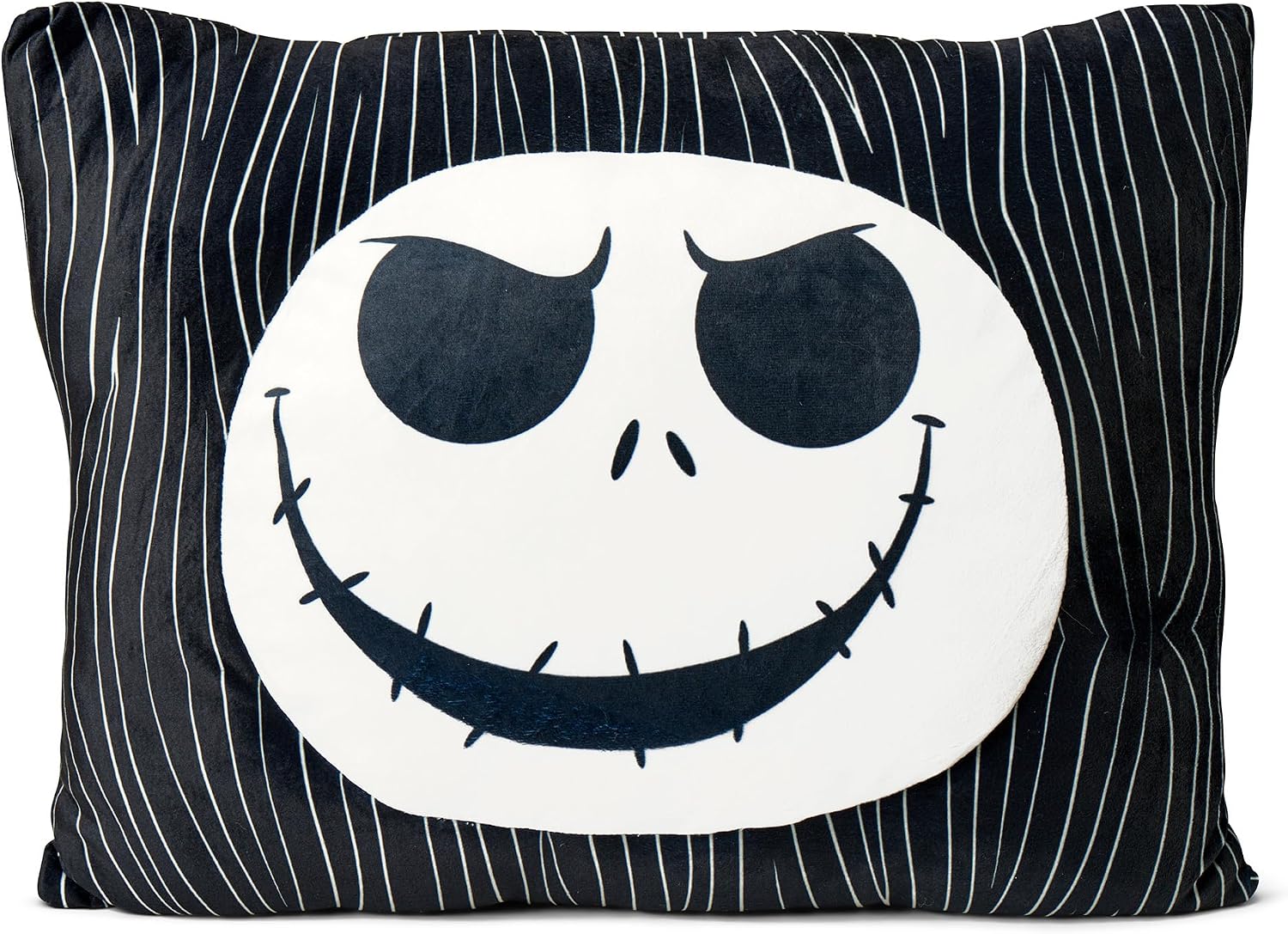 Disney Nightmare Before Christmas, Jump Scare, Silk Touch Throw Blanket, 50 x 60 inches with Plush Pocket Pillow, 14 x 20 inches