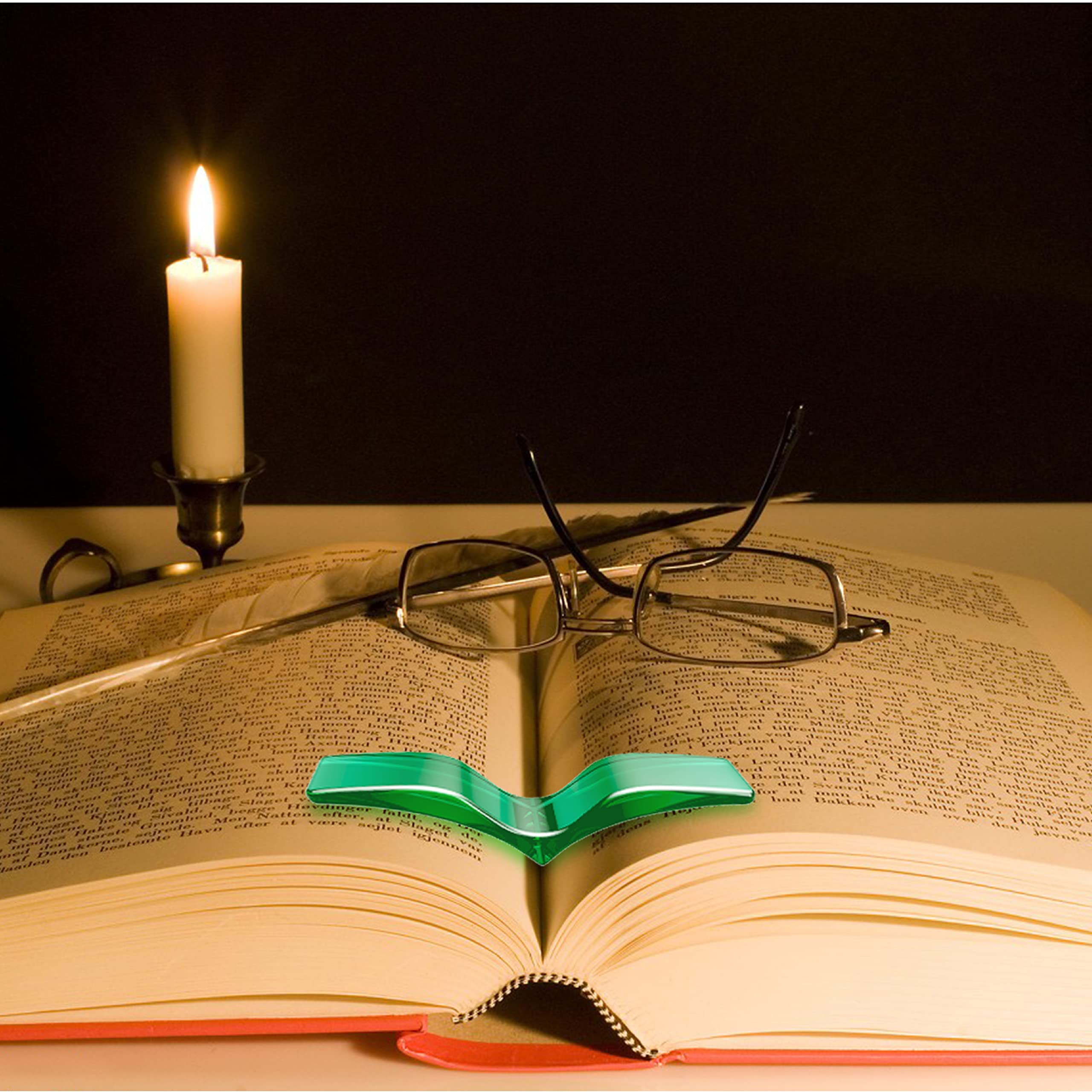 Buchseitenhalter, Fingerbuchhalter zum Lesen im Bett, Daumenbuch-Seitenhalter zum Lesen, Buchöffner, Buchzubehör, Buchzubehör für Buchliebhaber