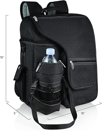Miniatura 7 de ONIVA - a Picnic Time brand Turismo - Enfriador de mochila con portador de botellas de agua, mochila suave para enfriar, bolsa de viaje (negro)