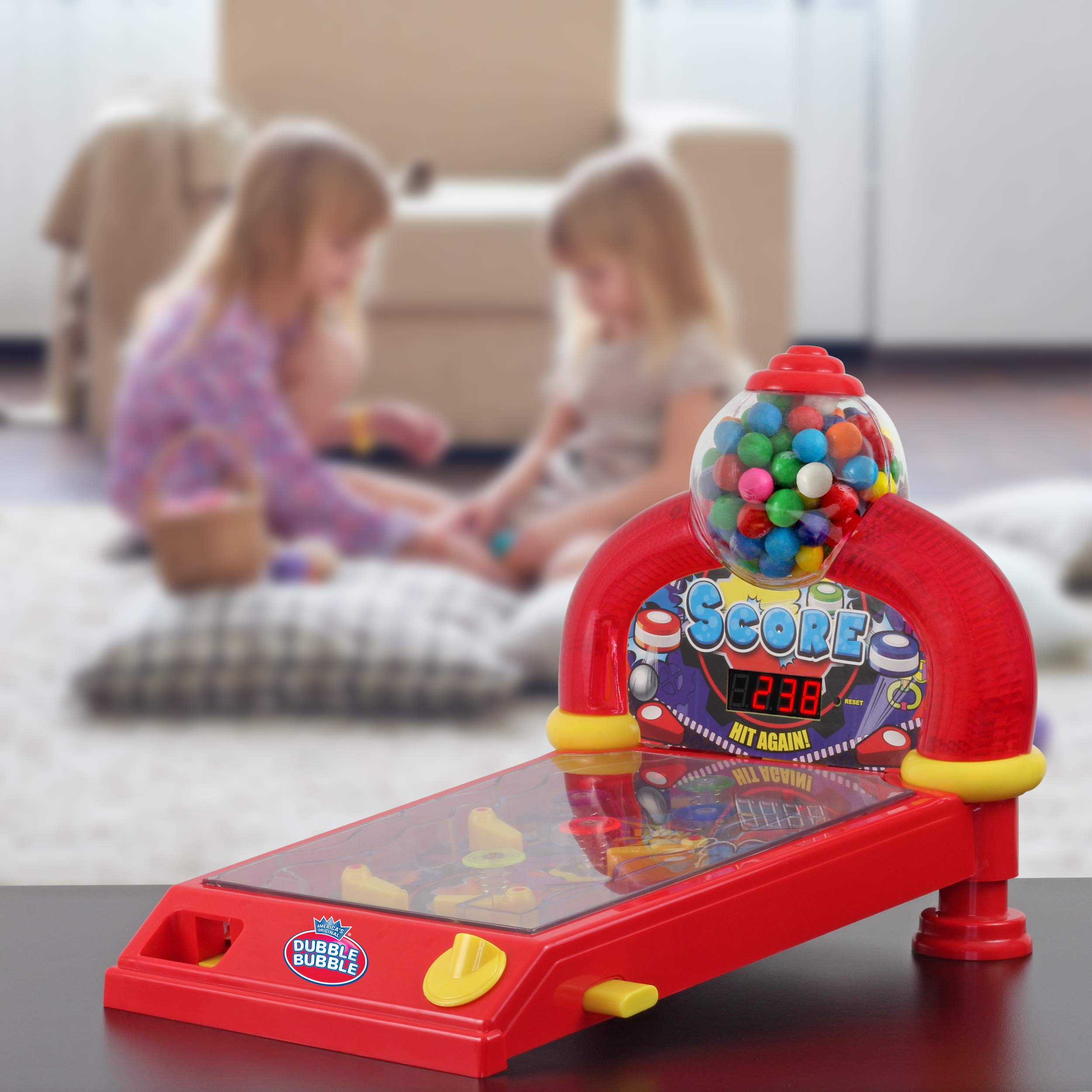 Dubble Bubble DB100P Pinball Gumball Machine - Lights - Sounds Red product thumbnail 3