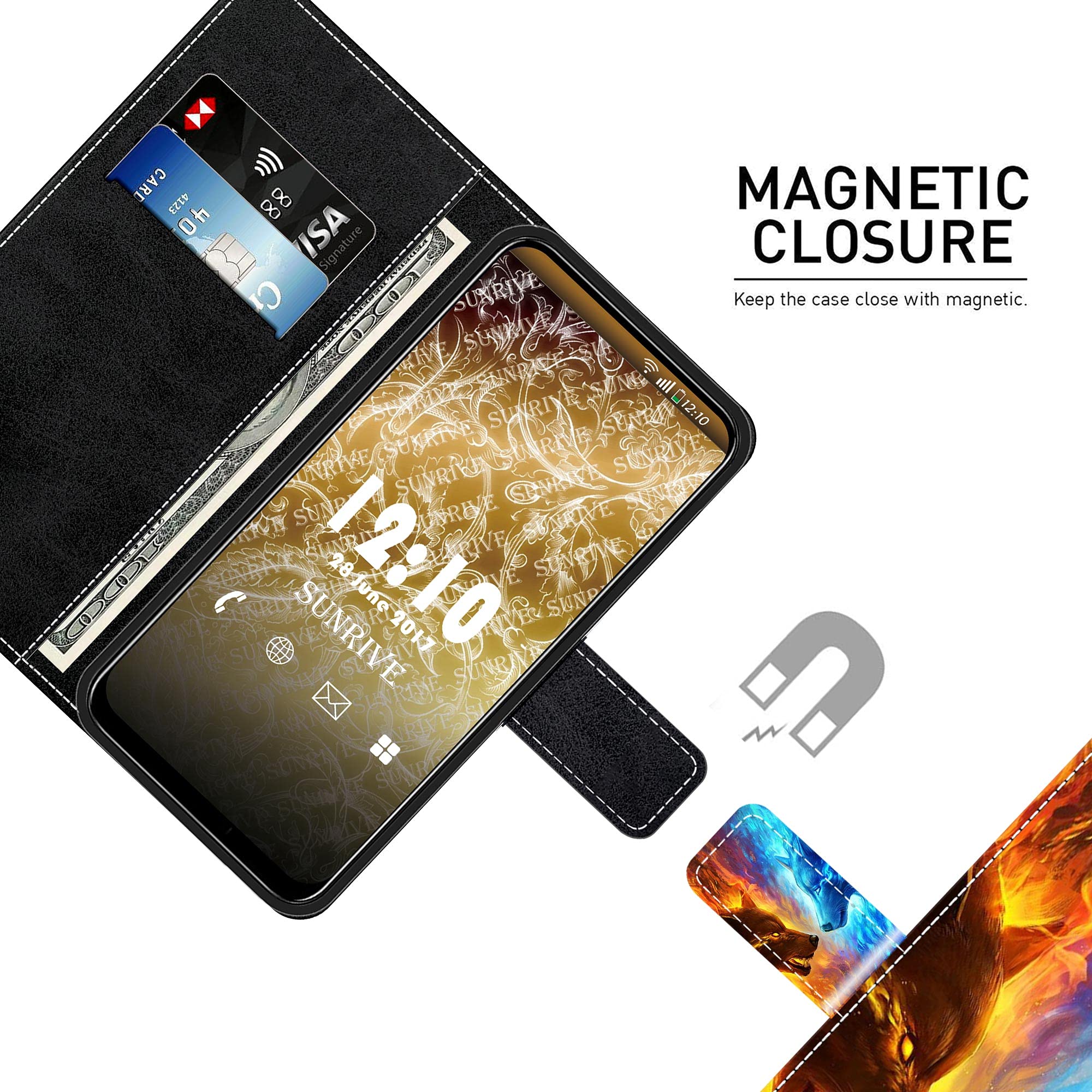 Sunrive Cover compatibile con ULEFONE NOTE 14 / Note 14 Pro