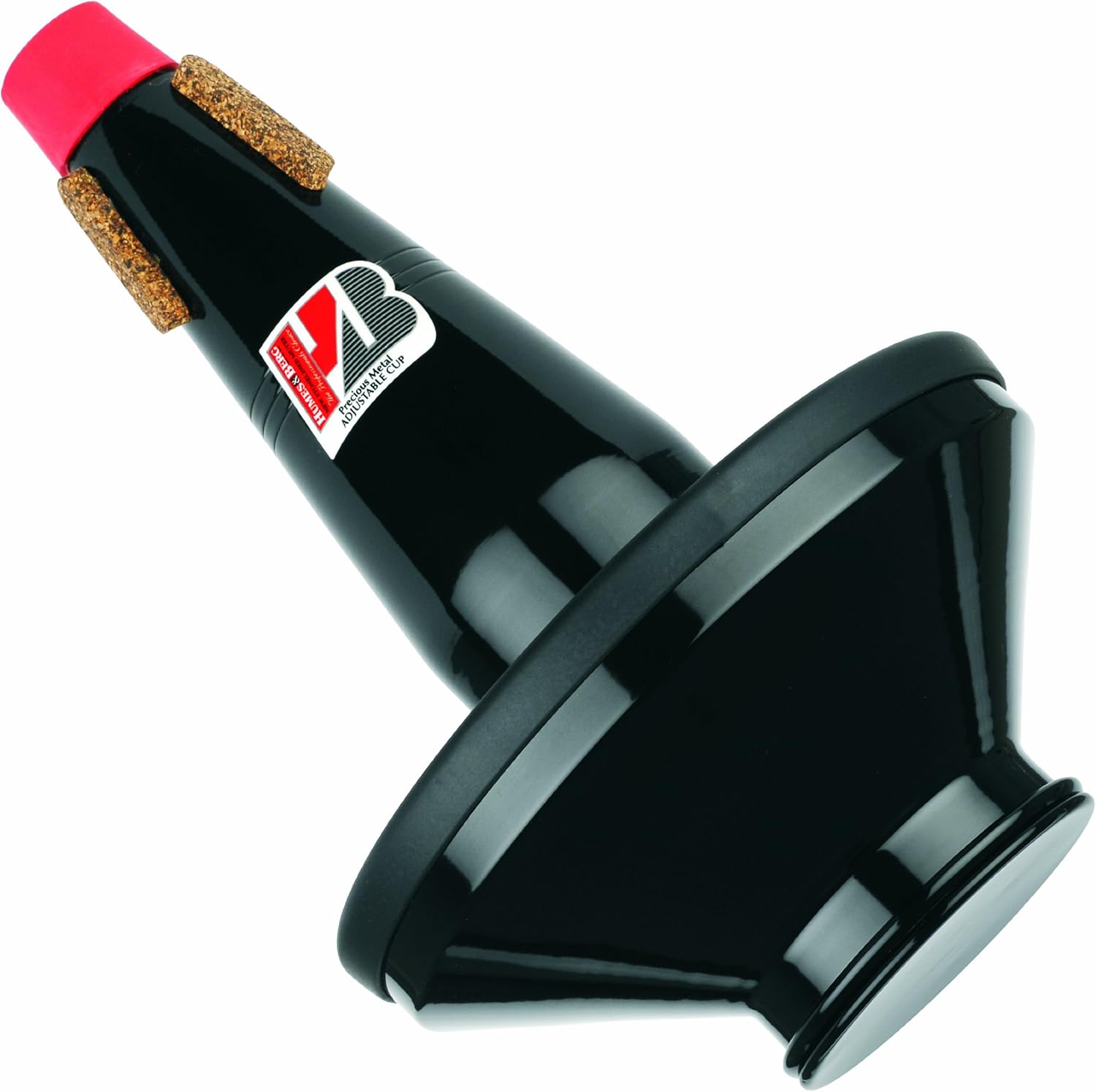 Humes & Berg Stonelined Adjustable Cup Alumnium Black Tenor Trombone Mute (272BK)