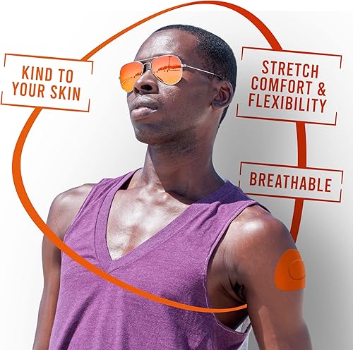 Vista 6 de Not Just A Patch CGM Parches de sensor para sensores libres y Medtronic (paquete de 20) – Resistente al agua y duradero durante 10-14 días