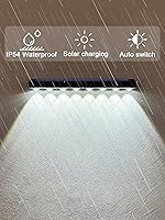 Vista 4 de Solar Sign Light Wall lamp,2Pack Set of Solar Outdoor Sign Light, with Automatic Charging and Automatic on/Off Function, Suitable for Billboard