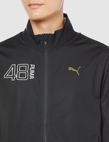 PUMA アウターゴルフハイパーストレッチFZブルゾン　上下セット Amazon | ゴルフ ハイパーストレッチ ハッスイ FZ ブルゾン