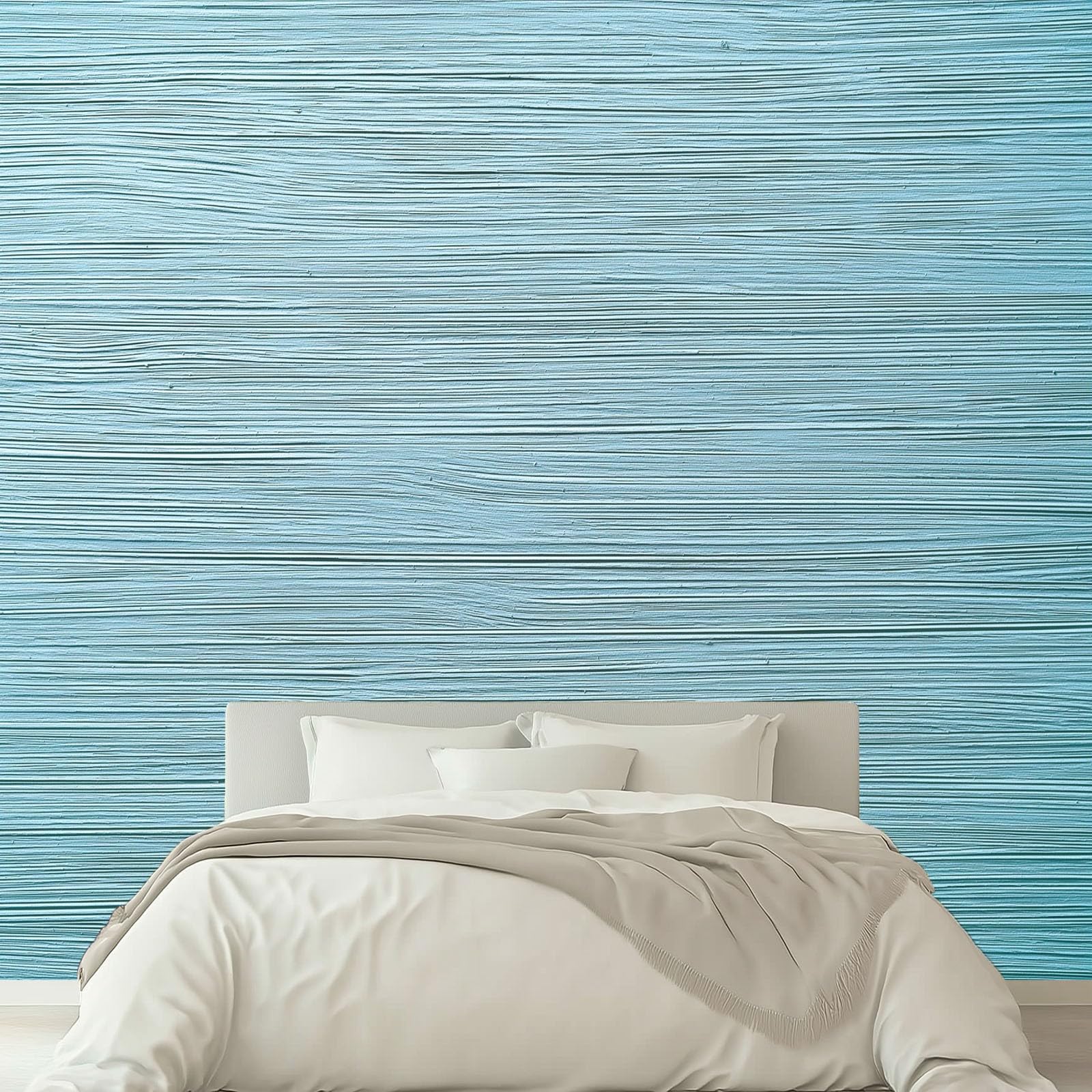 Générique Panoramiczna tapeta 200 x 140 cm nowoczesny minimalistyczny abstrakcyjny teksturowany w paski - tapeta z efektem 3D gobelin ścienny z włókniny - dekoracja ścienna do salonu, sypialni i