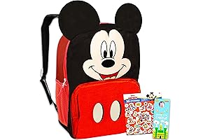 Mickey Mouse Backpack for Kids Toddlers ~ Deluxe 12" Mickey Mini Backpack...