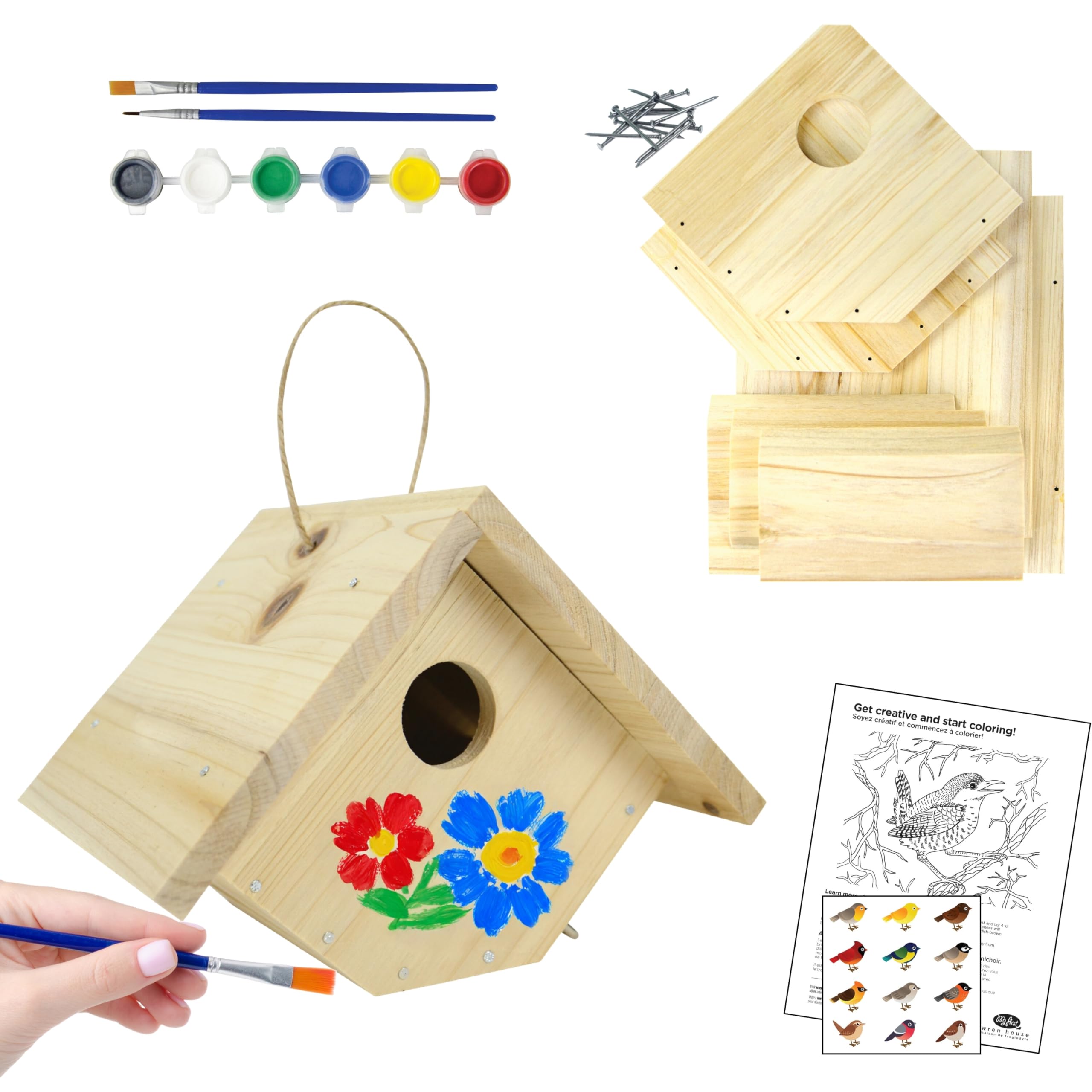 My First Wren House (DIY-WREN)