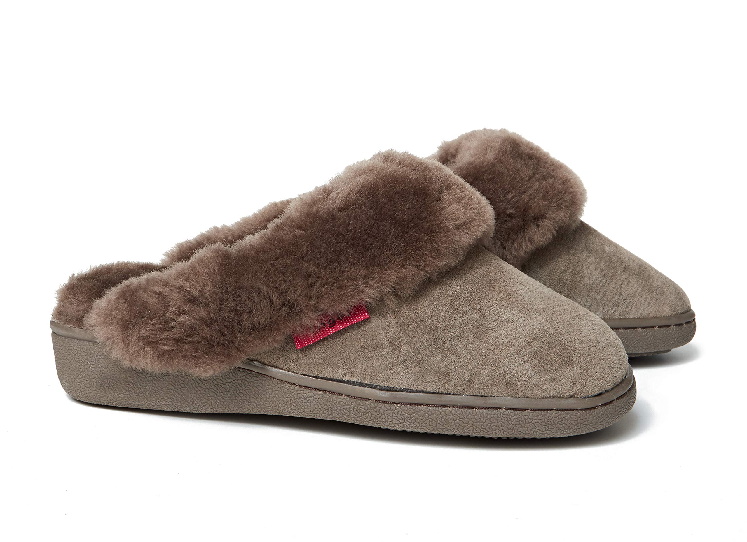 Reissner Lammfelle Pantoffel Hausschuh Korfu Veloursleder