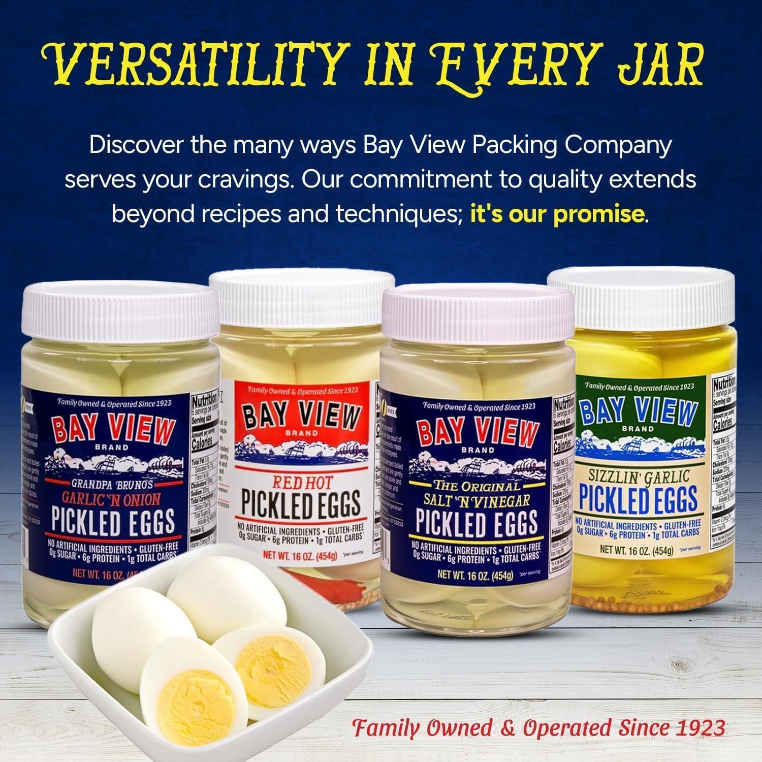 Bay View Smoked Pickled Polish Sausage, No MSG, Gluten Free, No Soy, 0g Sugar, 8g Protein, Hardwood Smoked, Mouthwatering Pickled Snack (1, Hot)