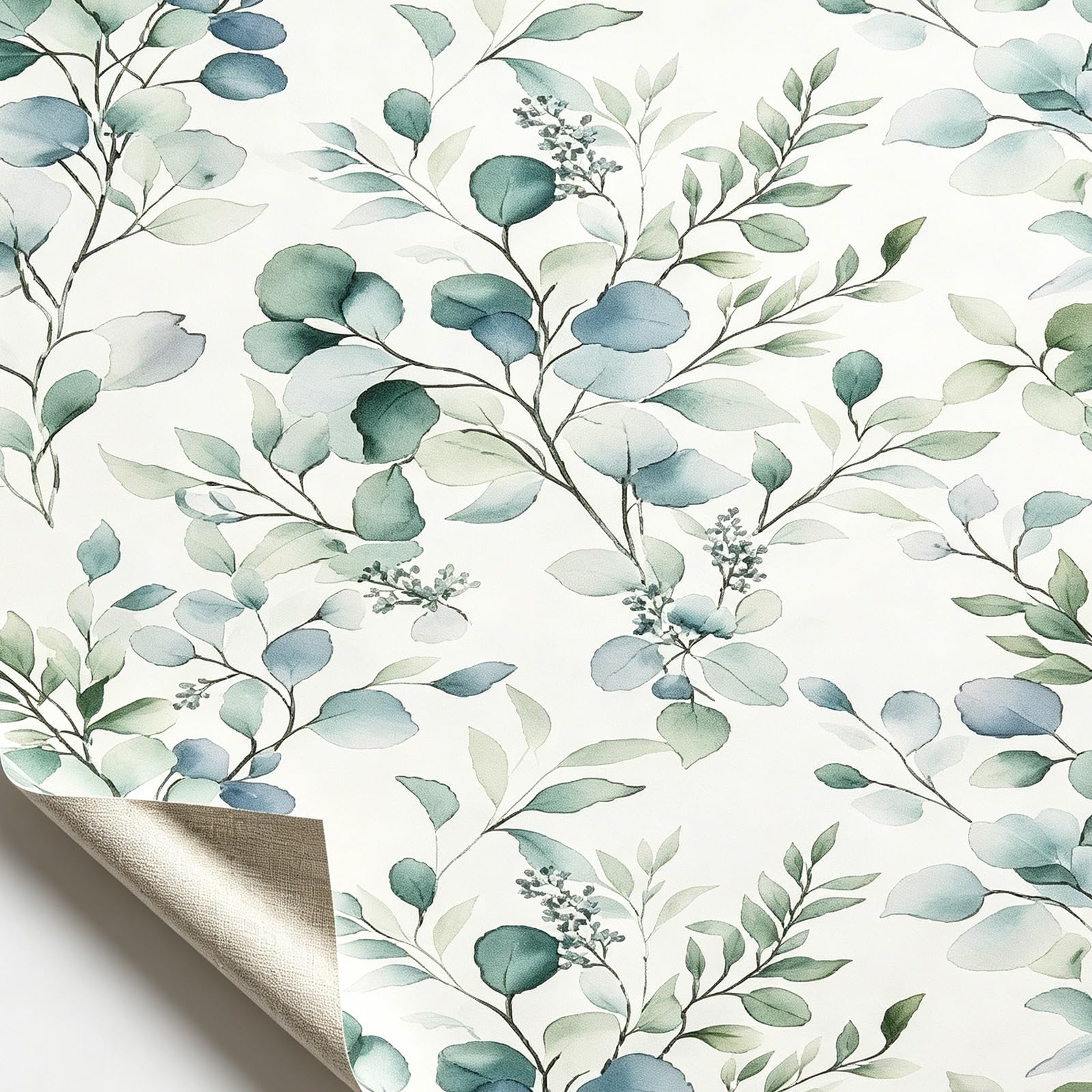 Zynqra O Floral Peel And Stick Wallpaper,Removable Self Adhesive,For Bedroom Walls(,L10m/393.7In*W44cm/17.3In)