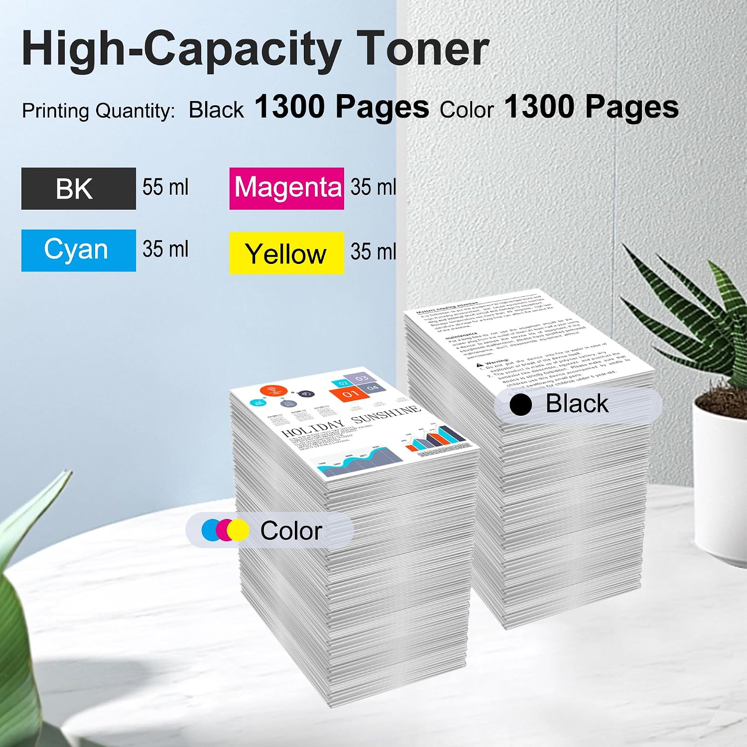 MS.R T40V Ink Cartridges T40V120 T40V220 T40V320 T40V420 Remanufactured for SureColor T5170 T5170M T3170M T3170 T2170 Printer (4 Pack)