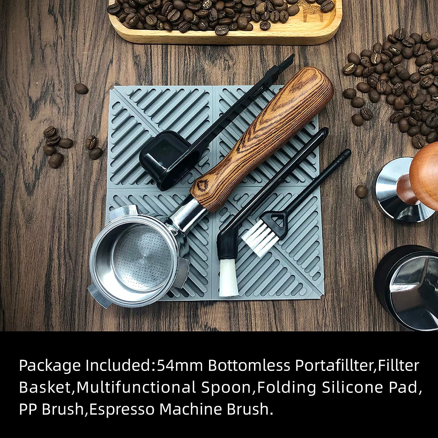 Espresso Siebträger Aus Edelstahl – 15 G Filter Für 58 Mm Maschinen, Präzise Gelasert Für Perfekte Extraktion