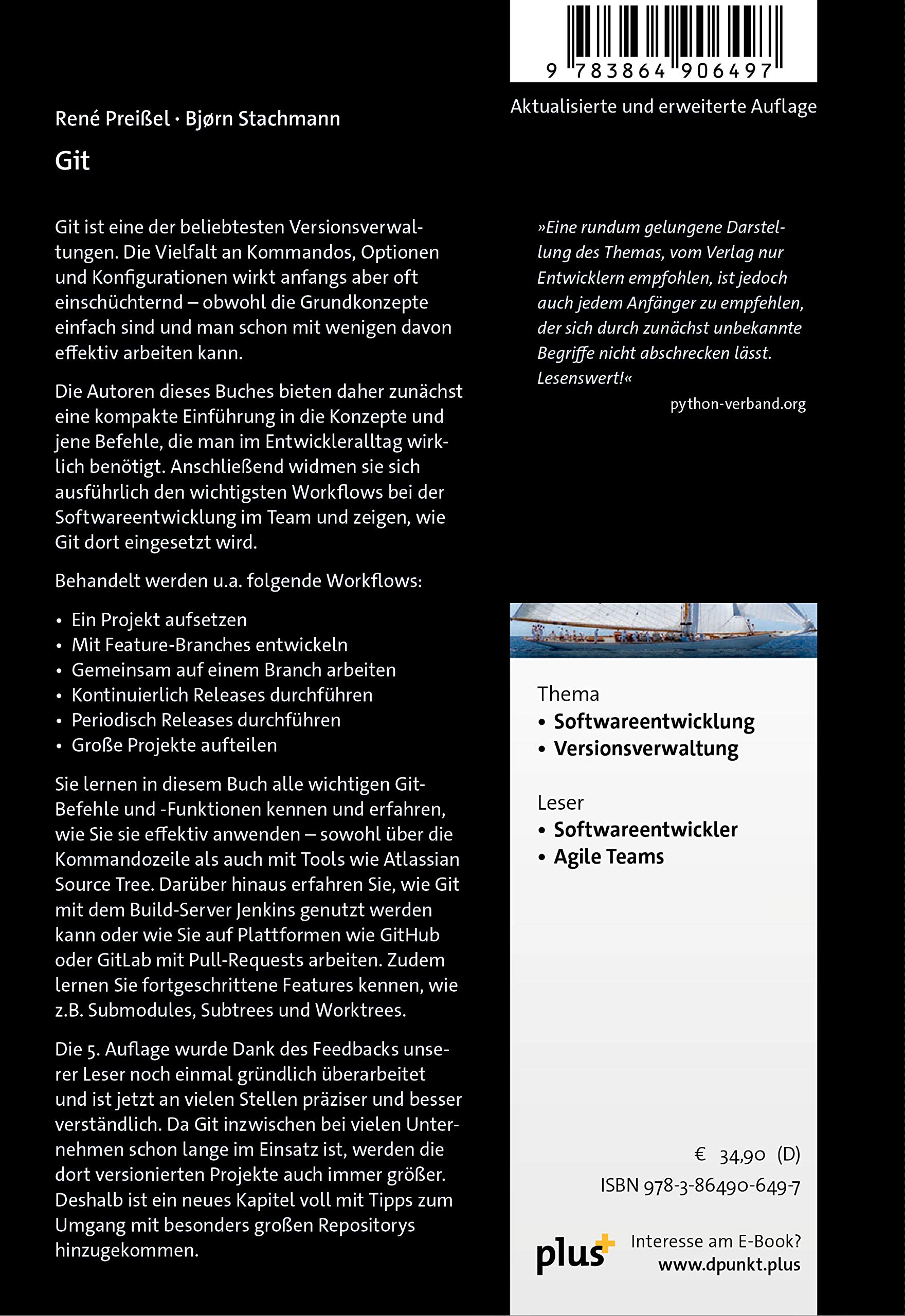 Git: Dezentrale Versionsverwaltung im Team – Grundlagen und Workflows