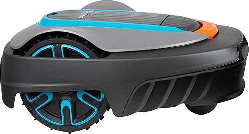 Vista 75 de GARDENA - Cortadora de césped Sileno Minimo 15201-20, robótica y automática, con aplicación Bluetooth y cable límite, silenciosa, para césped