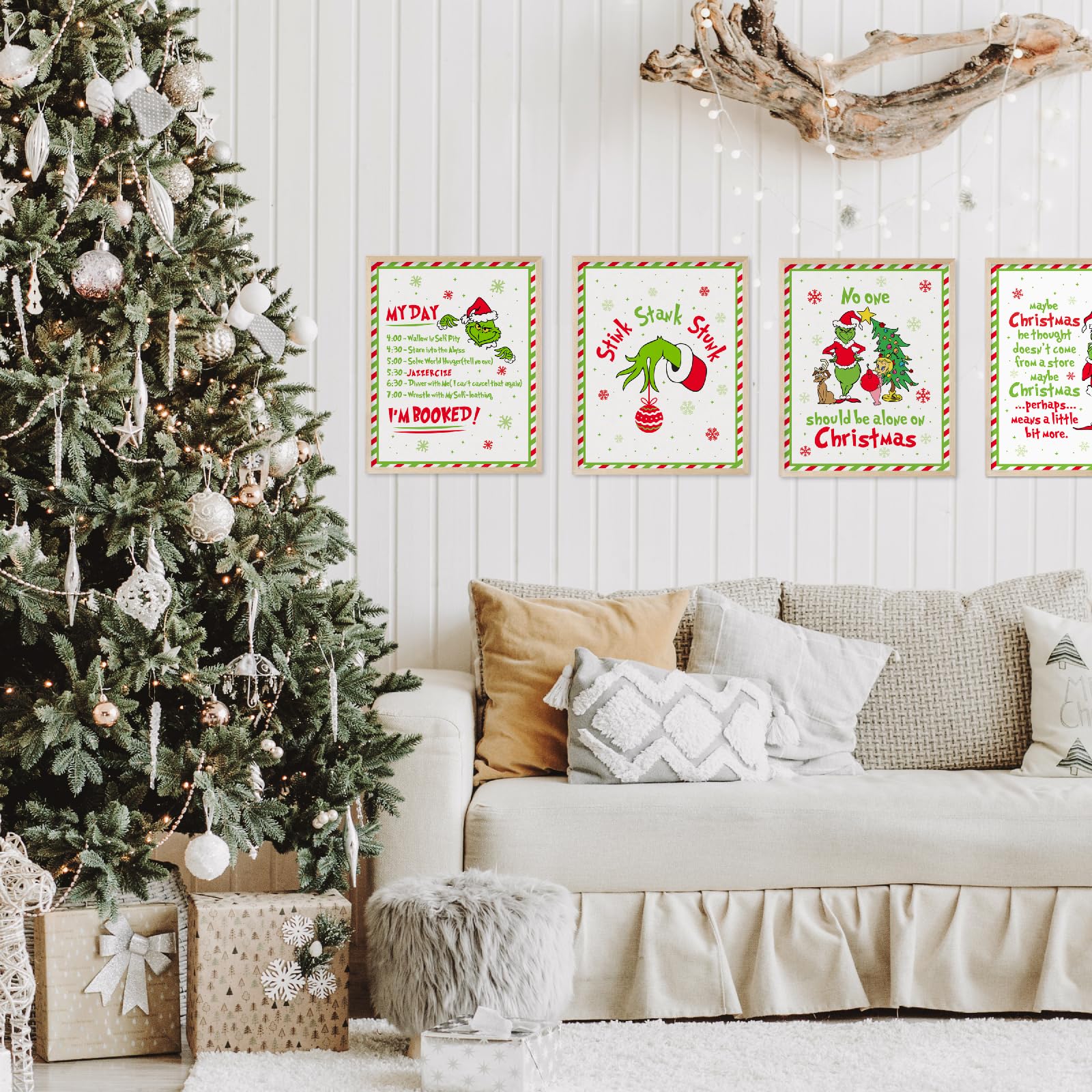 Amazon.com: Funny Christmas Decorations, Set of 6 Novelty Christmas Posters, Holiday Wall Art Prints for Home Bedroom Bathroom Decor, Xmas Party Decor Supplies, White Elephant Gifts for Christmas Stocking Stuffers, 8x10 inch, amazon-com-funny-christmas-decorations-set-of-6-novelty-christmas-posters-holiday-wall-art-prints-for-home-bedroom-bathroom-decor-xmas-party-decor-supplies-white-elephant-gifts-for-christmas-stocking-stuffers-8x10-inch