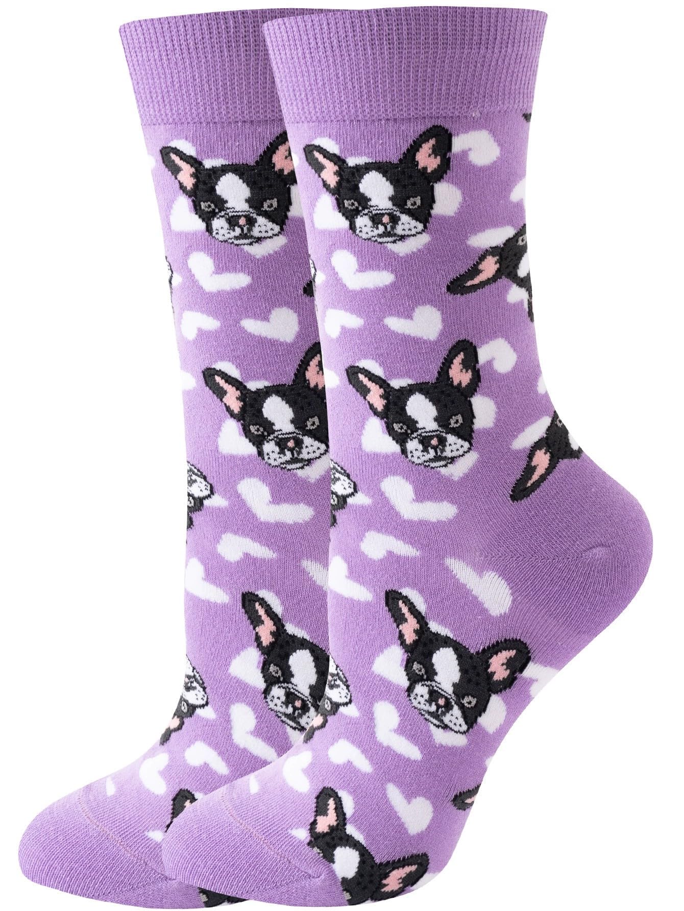 Fun Socks for Women, Rainbow Design,Stocking Stuffers, Size 6-12