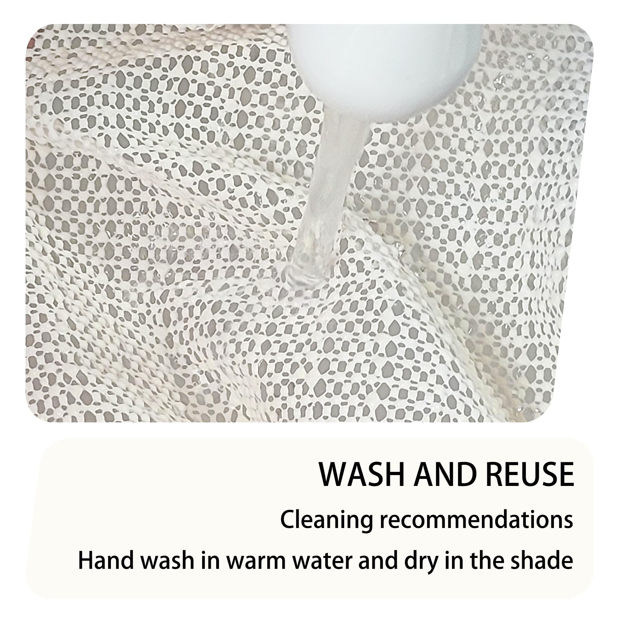 Antiscivolo per Tappeti 165 x 215 cm Antiscivolo e Tagliabile PVC Rete Ritagliabile per Casa Ufficio Automobili Cucina Bagno, bianco