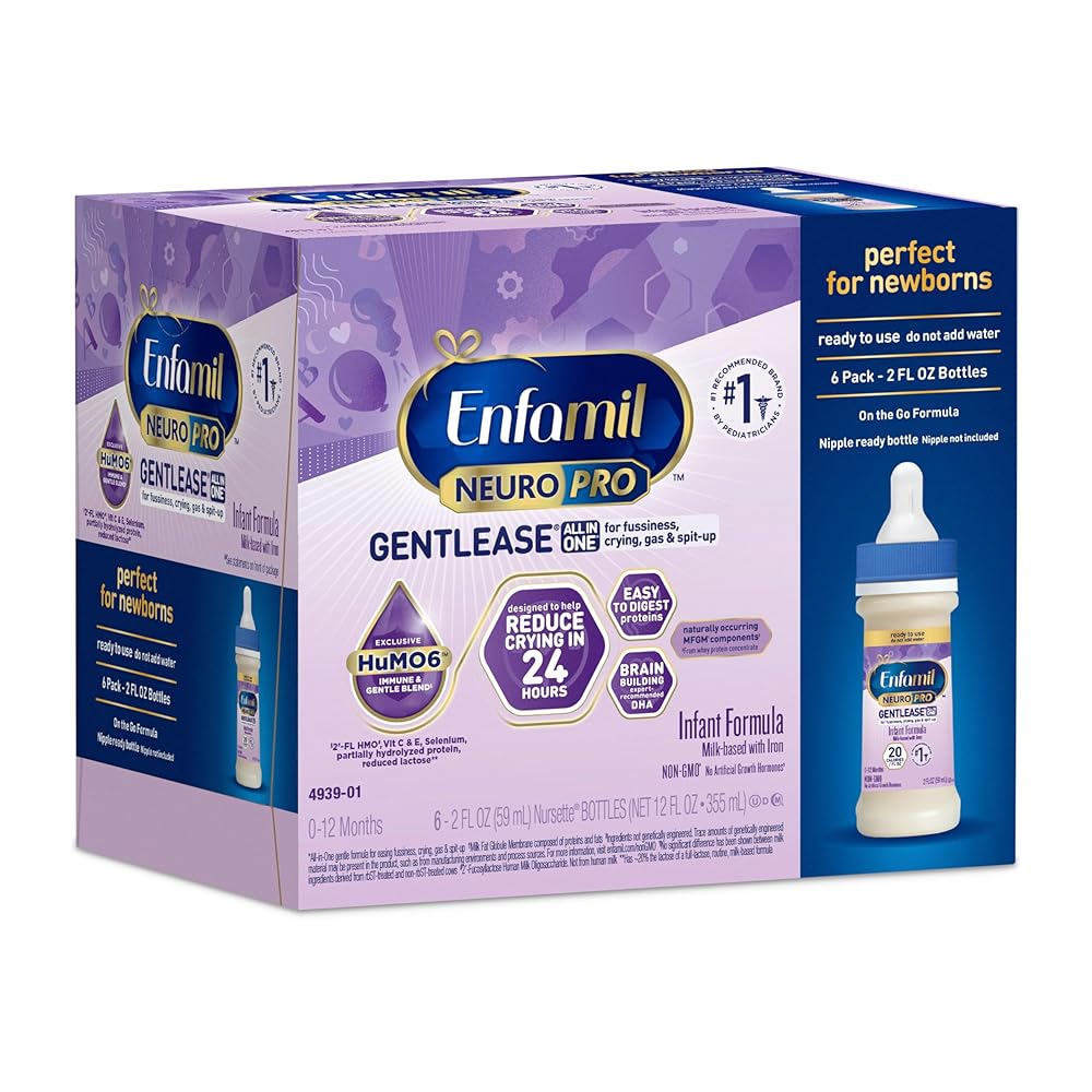 Enfamil NeuroPro Gentlease Baby Formula, Brain Support that has DHA