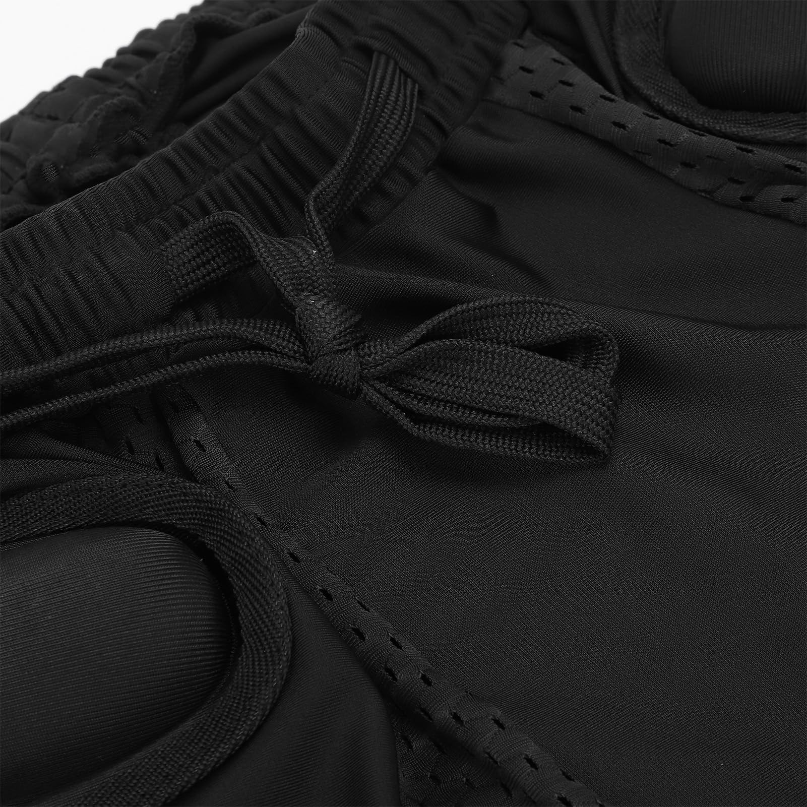 Fockety Pantaloncini imbottiti protettivi 3D, pantaloni antiurto traspiranti in EVA ispessito con coulisse, pantaloni con protezione antiurto per snowboard, skate e sci