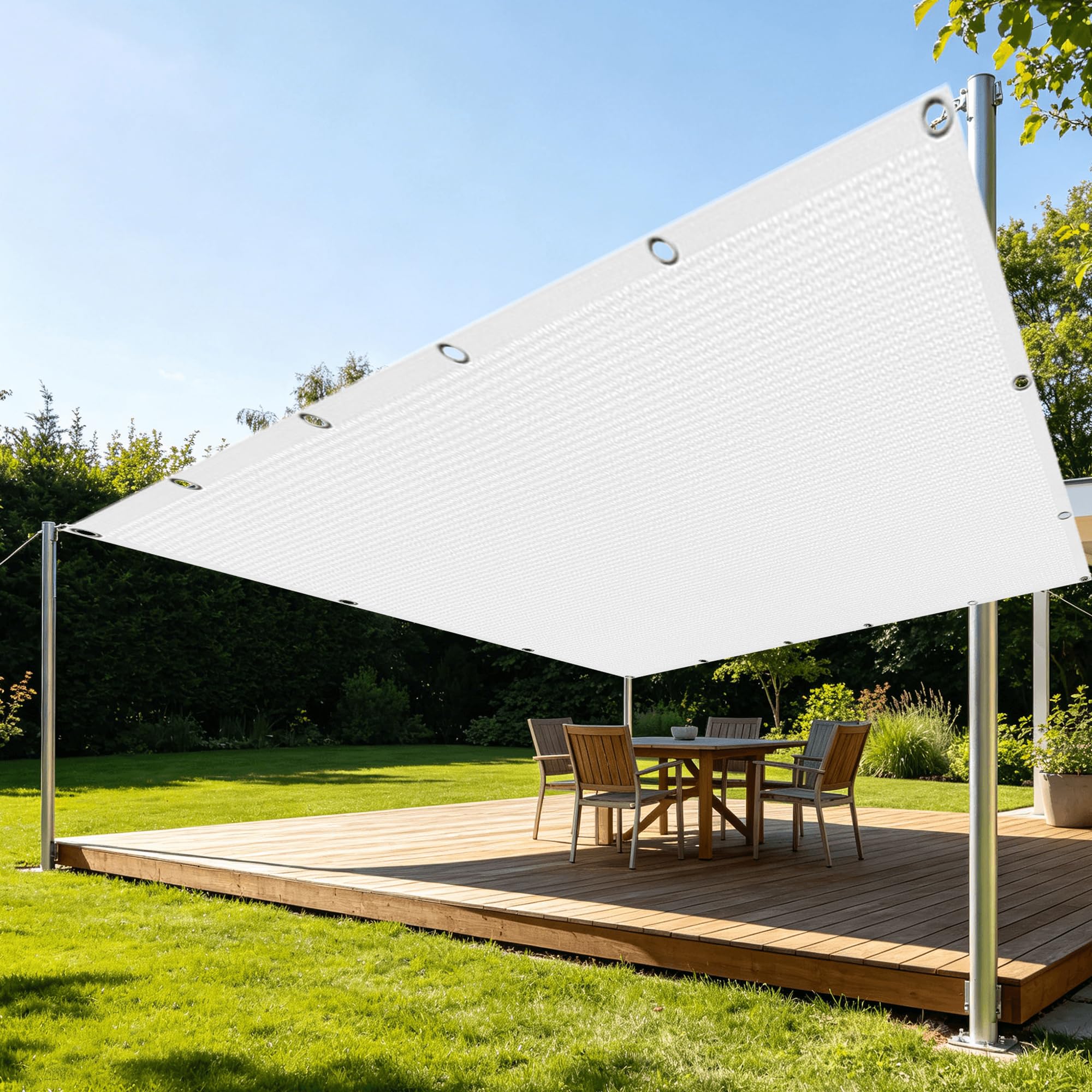 Filet protection solaire contre la chaleur du potager et serre