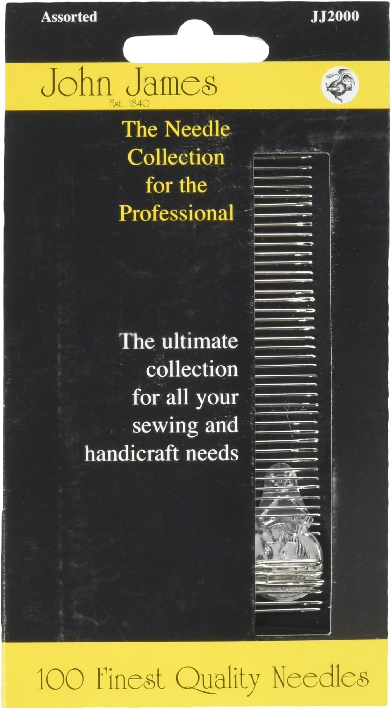 Colonial Needle John James Professional Needle Collection, Metal, Silver