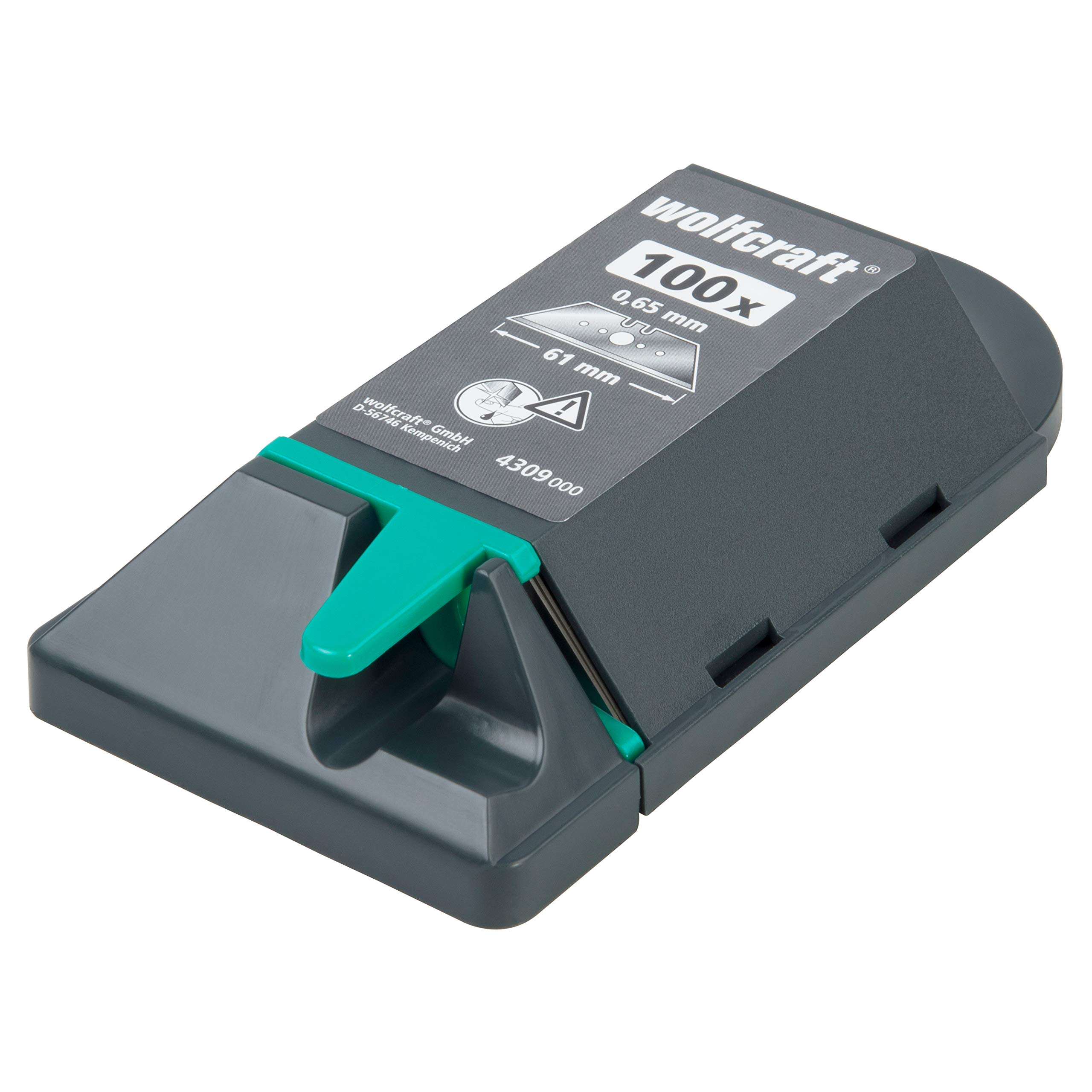 wolfcraft Cuchilla trapezoidal profesional I 4309000 I Accesorio para cuchilla trapezoidal