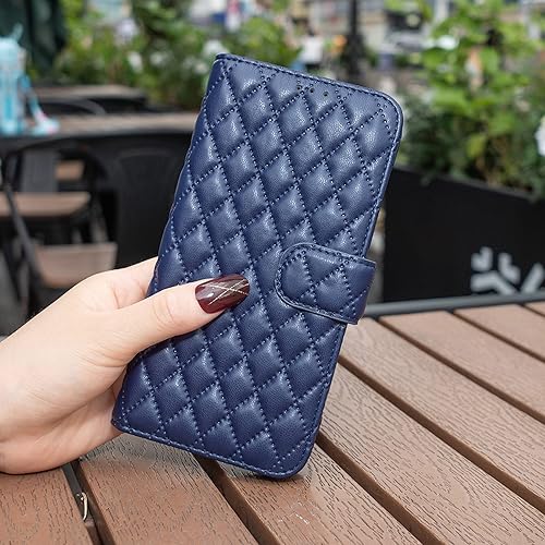 Miniatura 5 de Funda para Kalley Black C Funda compatible con Kalley Black C Funda para teléfono Funda Flip Stand Cover Mujeres Wallet Azul