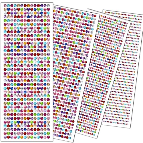 3090 diamantes de imitación autoadhesivos para el maquillaje, festivales, joyas de la cara, calcomanías con purpurina para ojos, calcomanías para