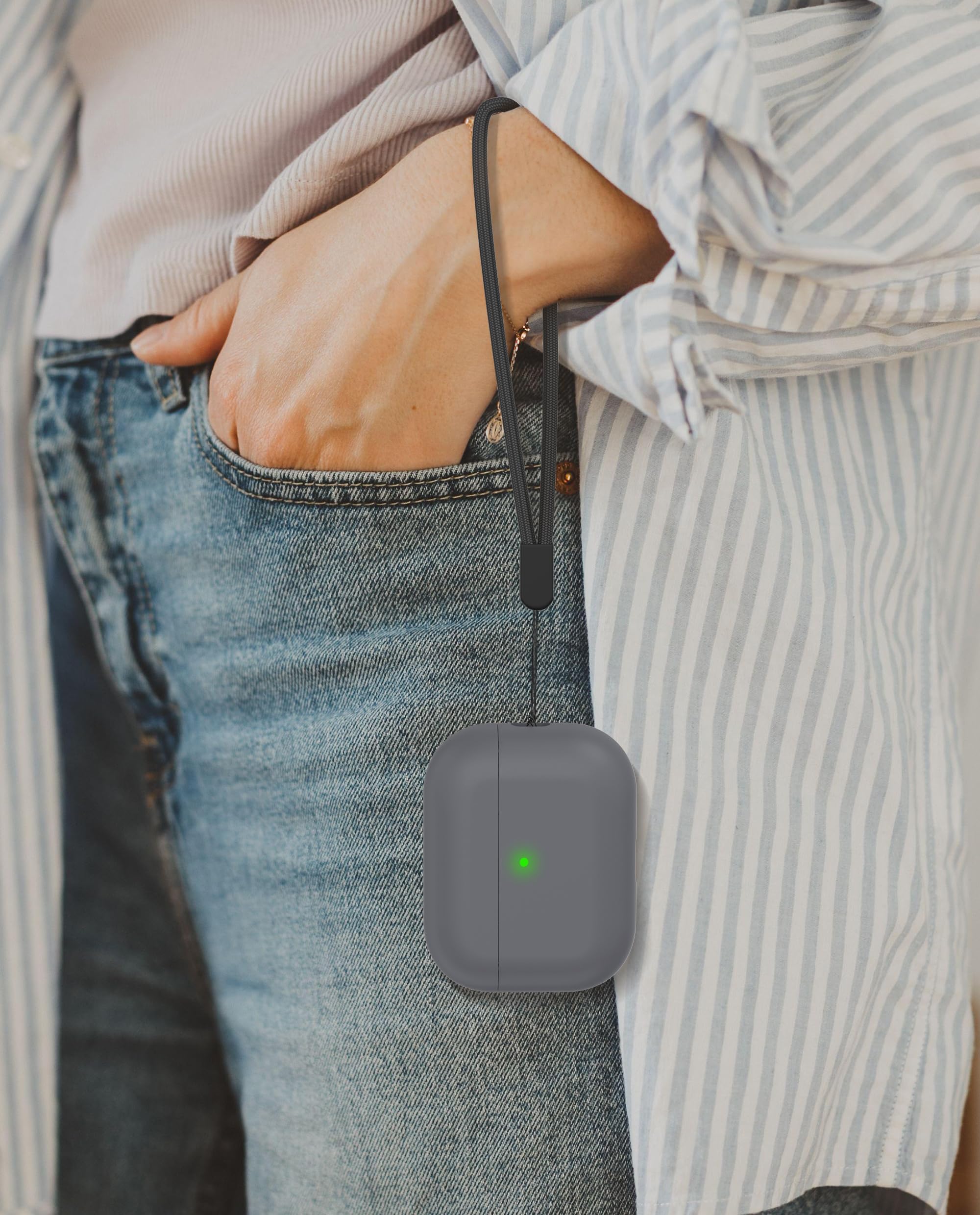 Amazon | NIUTRENDZ 超薄型 Airpods Pro3 ケース シリカゲル保護カバー