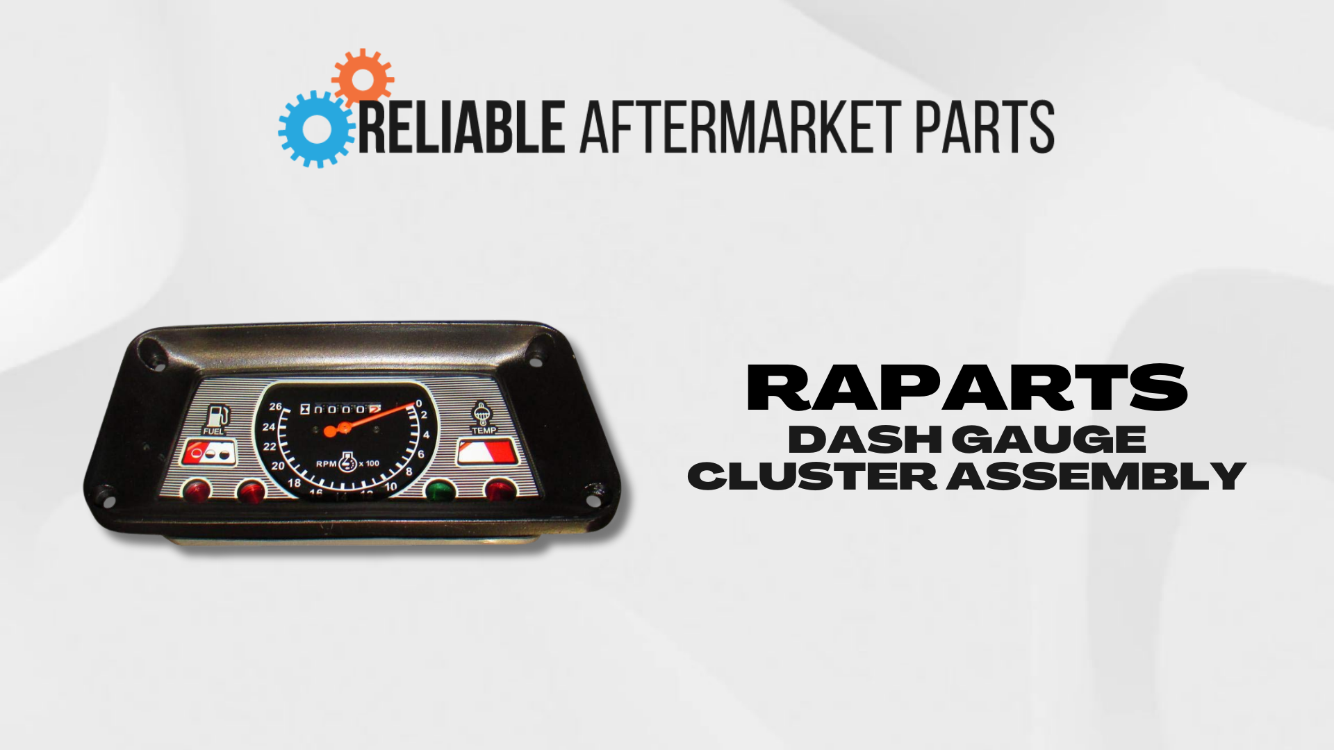 Reliable Aftermarket Parts Dash Gauge Cluster Assembly Fits Ford