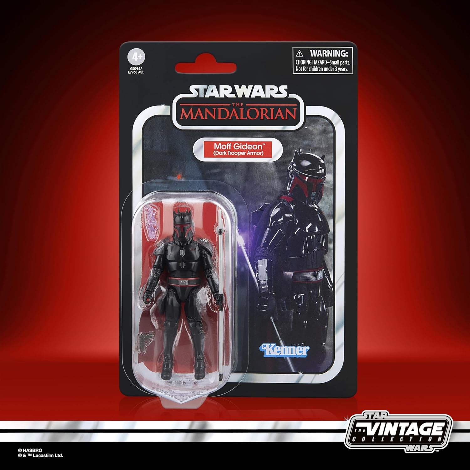 STAR WARS The Vintage Collection Moff Gideon (Dark Trooper Armor), The Mandalorian Premium 3.75 Inch Collectible Action Figure - Image 2