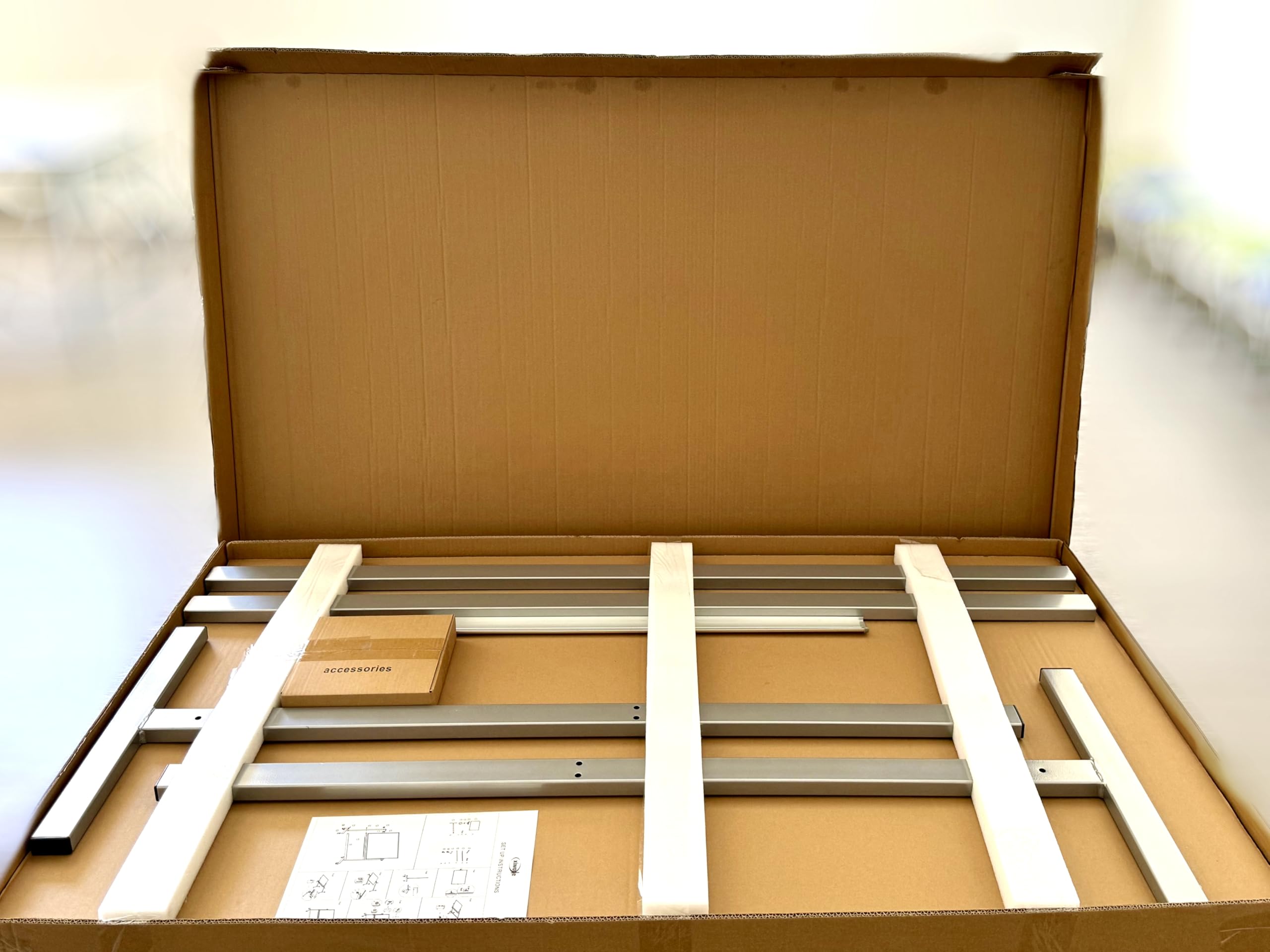 XIWODE 24x36 Inch Magnetic Mobile Whiteboard - Double-Sided With Wheels & Adjustable Height