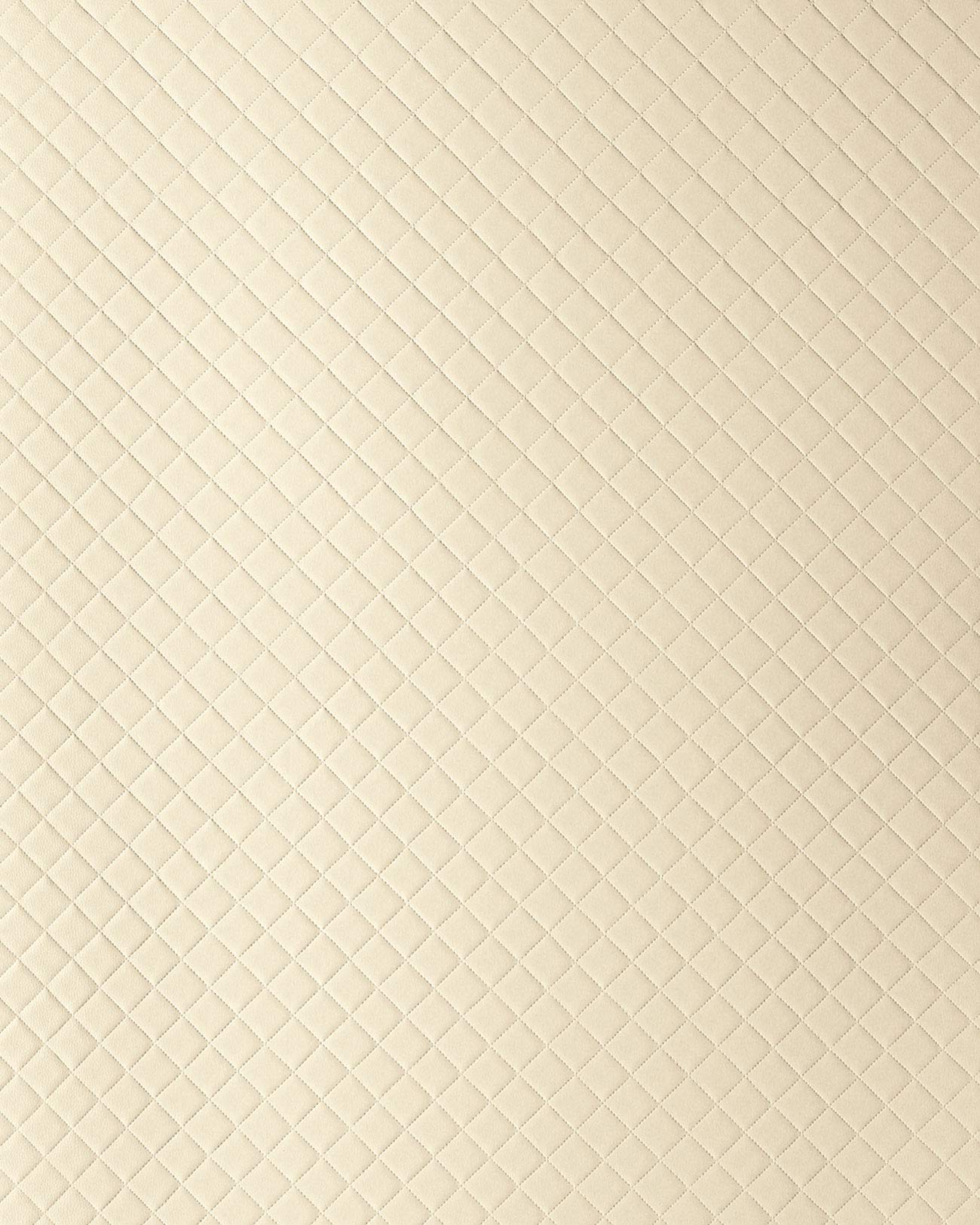 WallFace 13863 ROMBO Wall Panel self-Adhesive Leather Design Plaid wallcovering wallplate Cream 2.6 sqm
